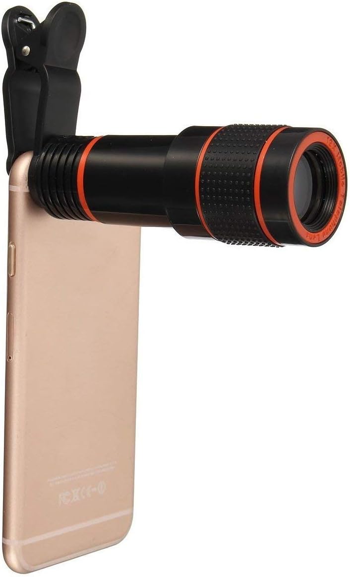Zaptin 12X Universal Optical Zoom Lens Telescope Clip-on Camera Lens for iPhone
