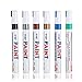 ROSENICE Fine Paint Waterproof Art Oil Marker Pen,12 Colors