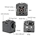 Mini Spy Camera, Tangmi Hidden Camera 1080P HD Spy Hidden Camera Portable Tiny Camera With Night Vision & Motion Detection, Nanny Camera-Black