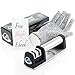 Manual Knife Sharpener by Ingenious Chef | Two Stage Sharpening Kitchen Tool + Cut Resistant Glove + eBook with Tips for Cooking like a Chef