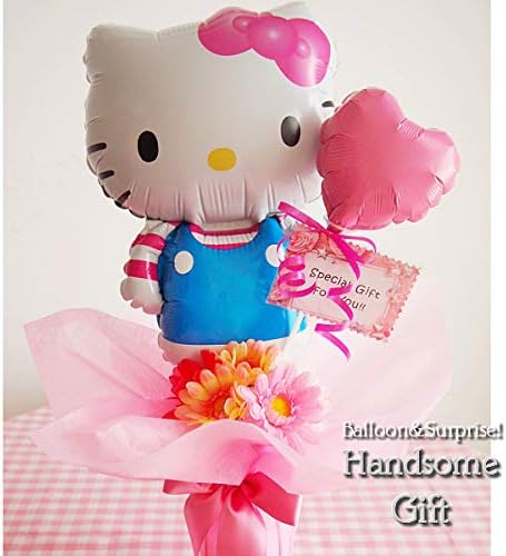 Amazon 初節句 ひな祭り キティちゃん バルーンギフト バルーン電報 桃の節句 お雛祭りキャンディポット サマーファン キティ 女の子の節句 ひな祭りのお祝いにひなあられと春のお菓子が詰まった可愛いバルーンギフト 女の子 お祝い ギフト キャラクター電報