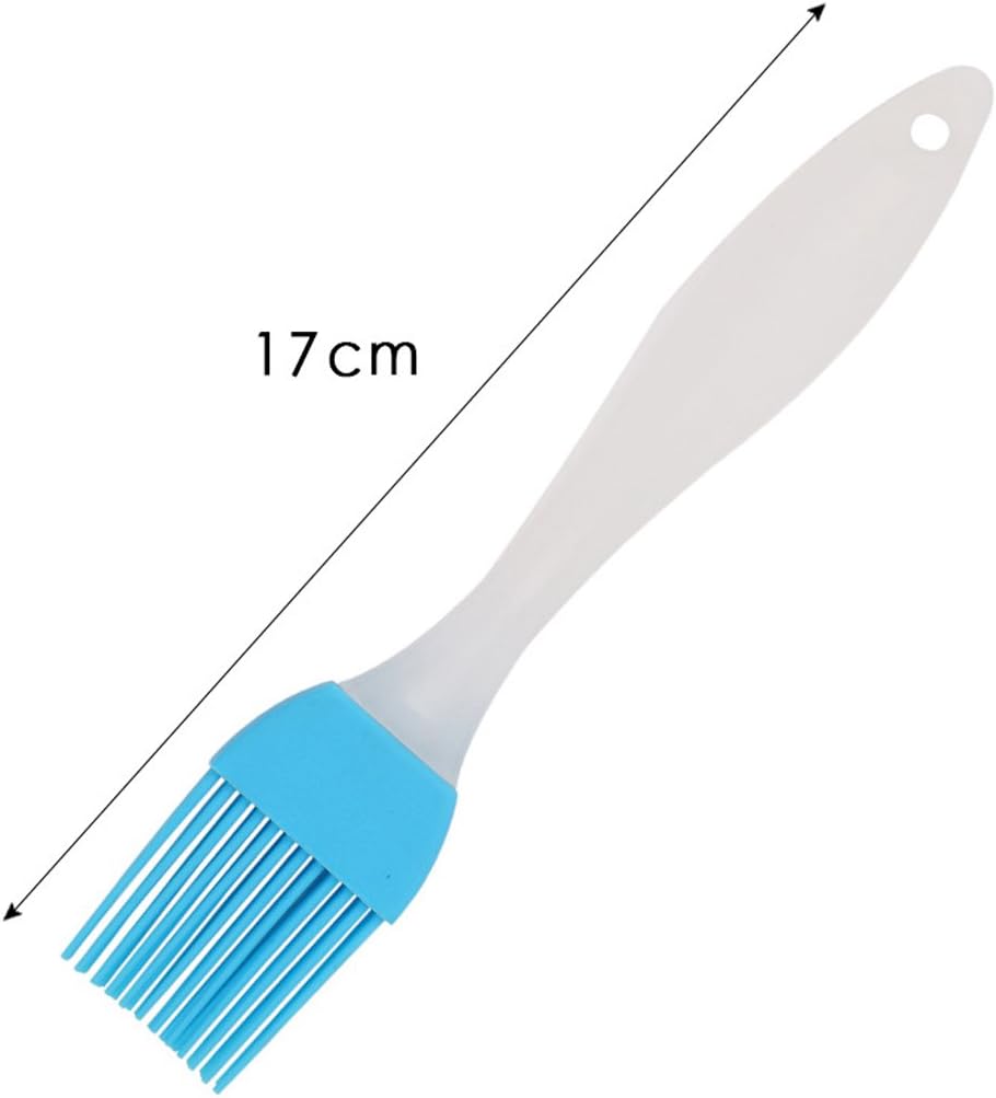 Binhai Basting Brushes Grill Brush Kitchen Silicone Basting Pastry Cooking Brushs & BBQ Basting Brush, Varying Bright Color - Best Kitchen Gadget (Oil Brush 4 Pack) : Garden & Outdoor