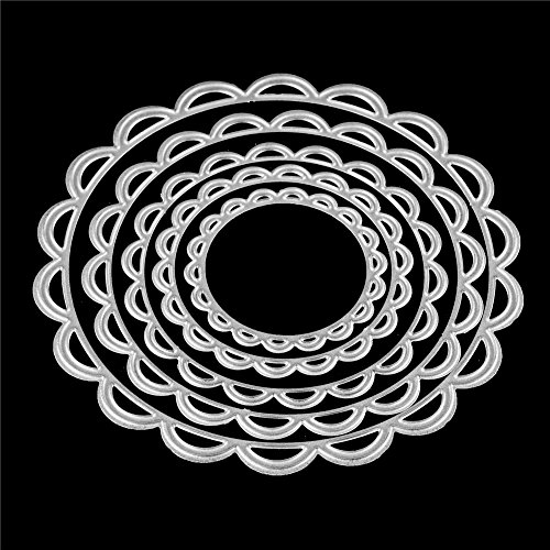 DECORA Sunflower Nesting Metal Stencils DIY Scrapbook Album Paper Card Embossing Tool