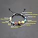 Adjustable Space Galaxy Planet Bracelet- Astronomy Handmade Galaxy Solar System University Bracelet Full Moon Earth Bracelet Gifts for Women and Girls