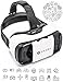 Vr Headset, Sneba Black Virtual Reality, Headset VR Glasses for 3D Video Movies Games for Apple iPhone 7 Plus, Samsung Huwei HTC More Smartphones