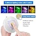 AMRZS Waterproof Floating Pool Lights Party Lights Decorations 7 Modes Baby Bath Light for Tub/Spas/Pond/Pool,2018 Version, Battery Operated