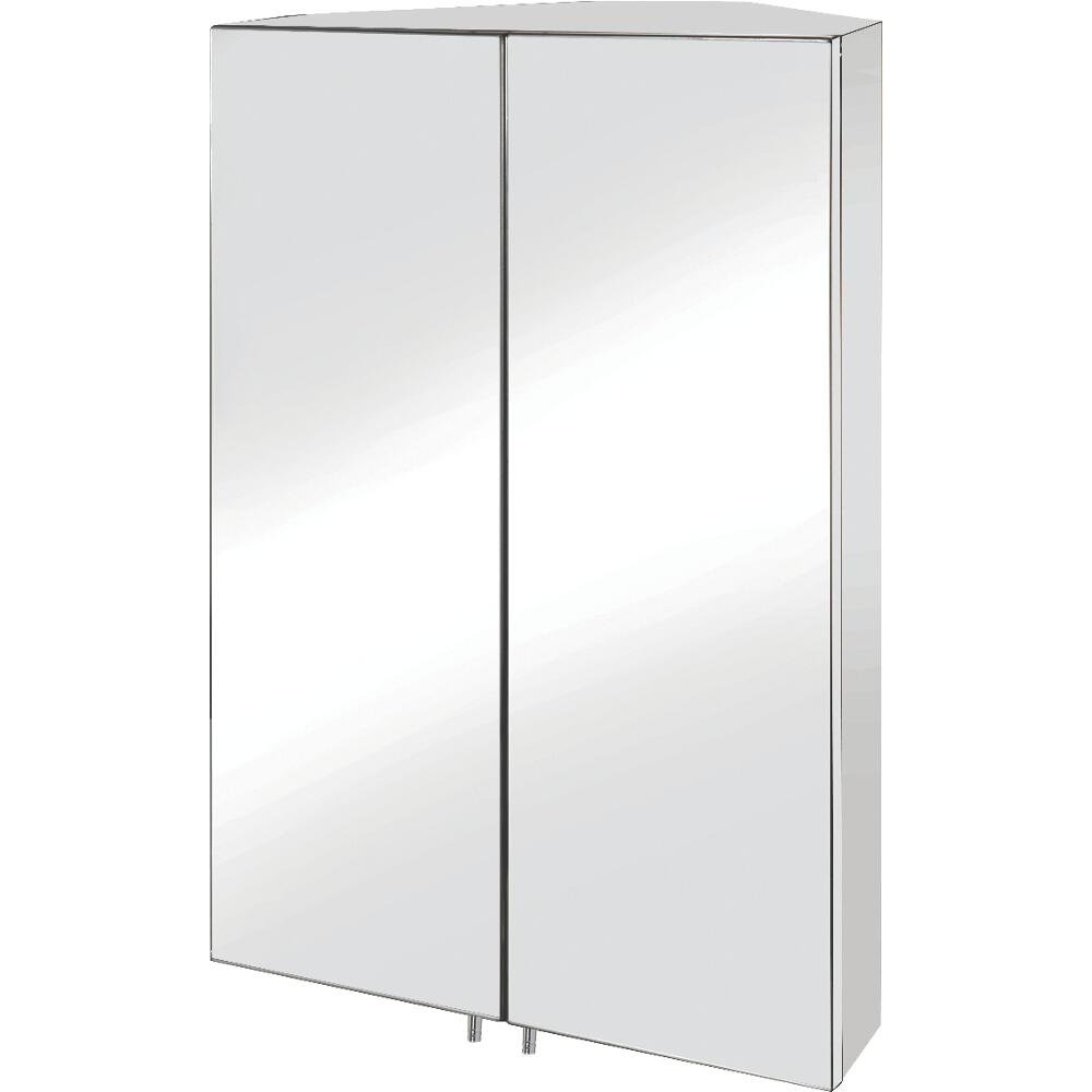 Croydex Avisio Double Door Stainless Steel Corner Cabinet Amazon