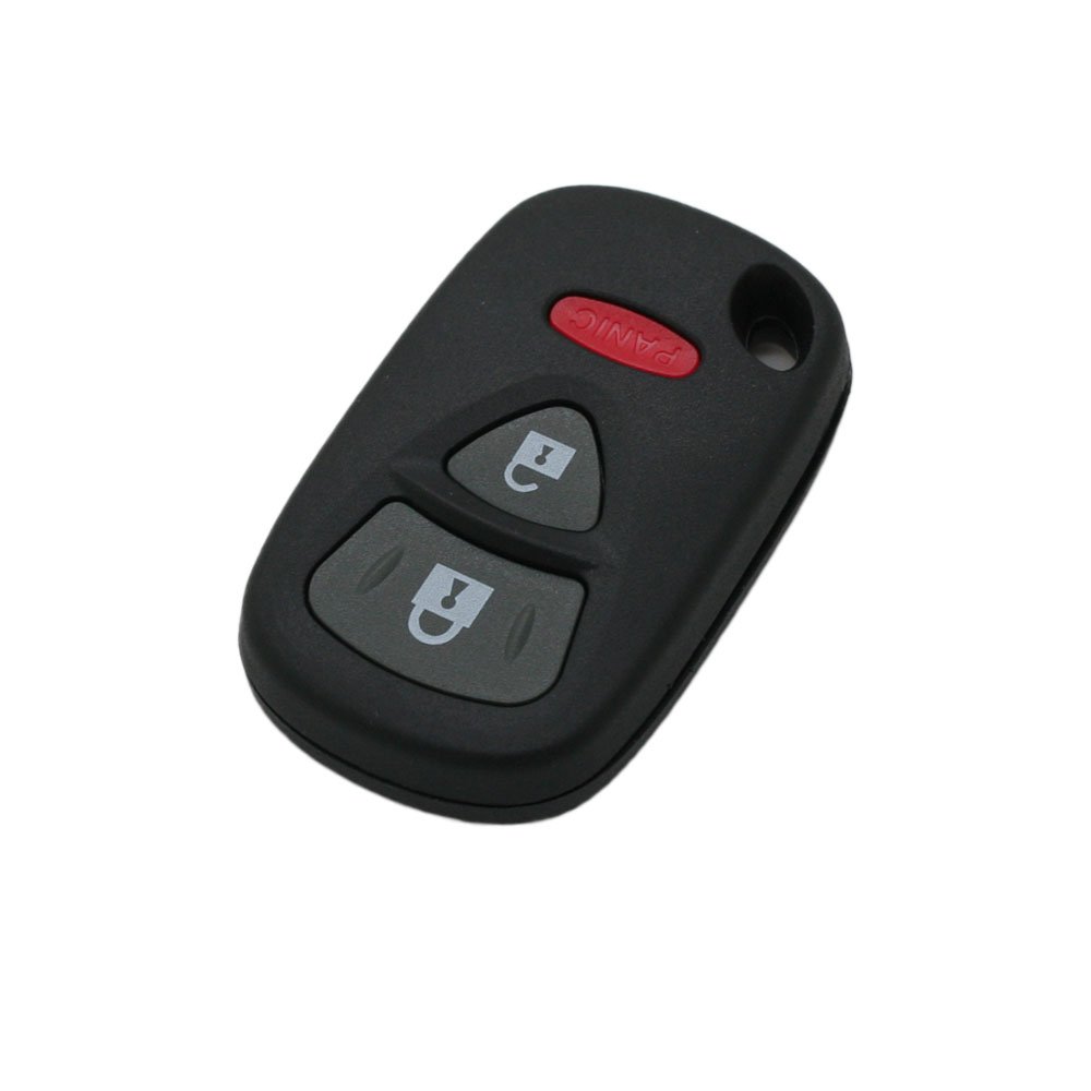 BROVACS Replacement Key Shell Compatible with SUZUKI Keyless Entry Remote Key Case Fob 2 Buttons + Panic 3 BTN PG542