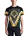 Liquid Blue Men's Grateful Dead Shamrock Tie Dye T-Shirt, Multi, Medium