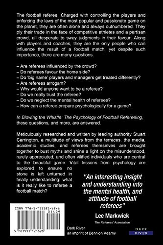 Blowing The Whistle: The Psychology of Football Refereeing (Sport Psychology)