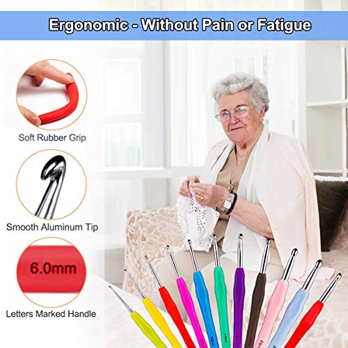 2 BONTIME+Crochet+Hooks+Set+Accessories