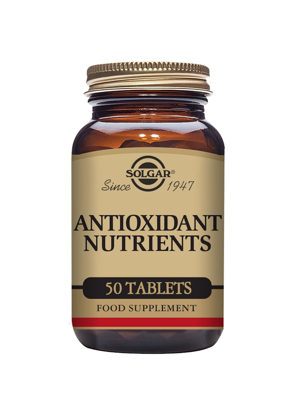 Solgar Antioxidant Nutrients Tablets - Pack of 50 - Holistic Nutrient Combination - Minimise Free Radical Damage - Vegan and Gluten Free