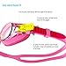 COPOZZ Kids Swimming Goggles, Child (Age 4-12) Waterproof Swim Goggles with Clear Vision Anti Fog UV Protection No Leak Soft Silicone Frame and Strap for Kid Boys Girls and Early Teens