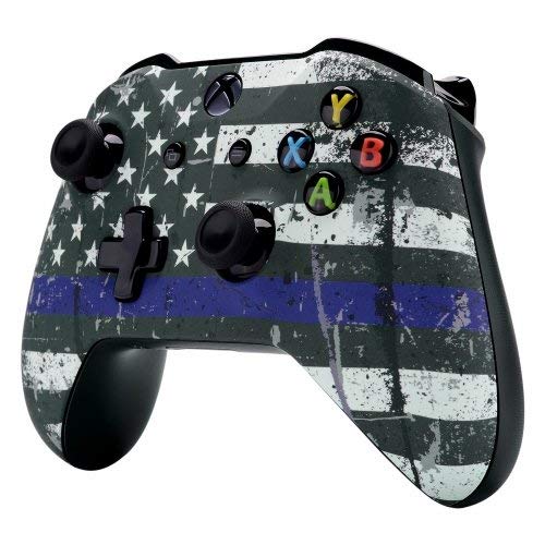 Xbox One Rapid Fire Modded Controller for Microsoft Xbox One, Works with All Shooting Games, COD, Rapid Fire, Dropshot, Akimbo & More (Blue Line)
