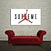 #14 Poster Mural Jordan Supreme 29x54 inch (74x135 cm) on 8mil Paper