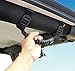 Kany 4 x Grab Handles Grip Handle for Jeep Wrangler YJ TJ JK JKU Sports Sahara Freedom Rubicon X & Unlimited X 2/4 Door Roll Bar 1995-2016 (Black)