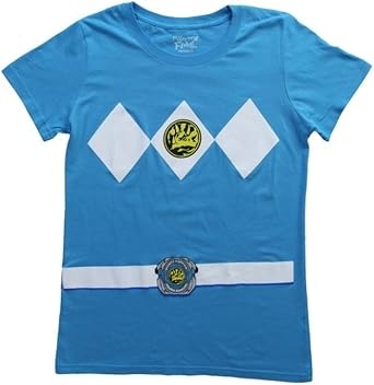 blue power ranger shirt