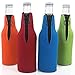 Beer Bottle Neoprene Collapsible, Assorted Colors Set of 4