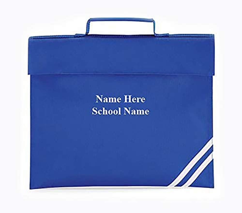 personalised school book bags