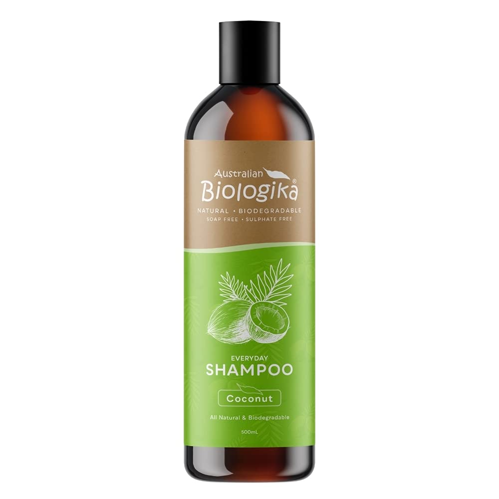 Australian Biologika Natural Coconut Shampoo 500ml - All Hair Types
