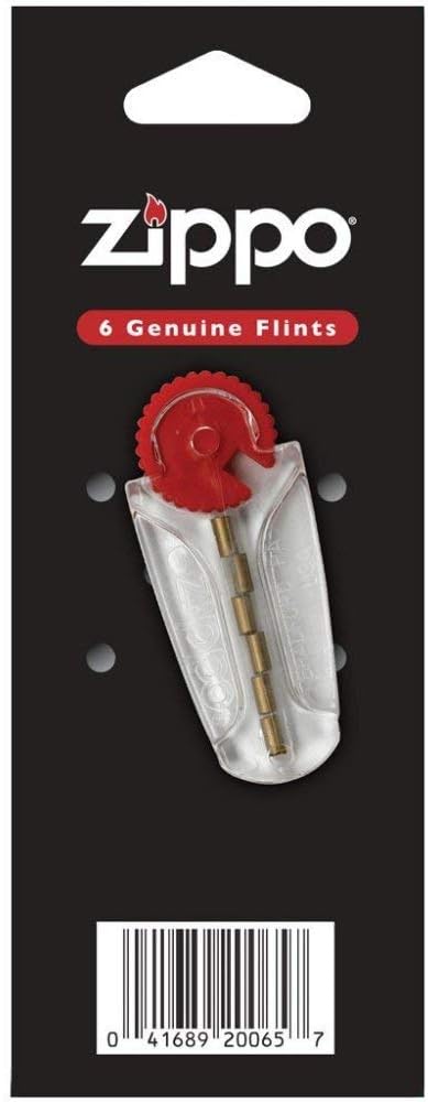 Zippo Flints Pack of 6 Original Replacement Part for Storm Lighters