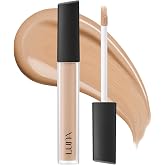 LUNA Long Lasting Tip Concealer 24W, 0.22 oz | Full Coverage - Blemishes, Dark Spots, Redness - Under Eye Concealer with Moisturizing Finish, Korean Makeup, Longwear