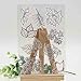 Binglinghua Transparent Leaf Pattern DIY Scrapbooking Album Paper Cards Christmas Decoration Supplies