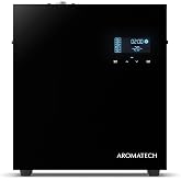 AromaTech AromaPro Bluetooth Essential Oil Diffuser for Aromatherapy Oils, Nebulizing Diffusion System, Heat-Free System for Home or Commercial Use, Covers up to 4,000 Square feet (Black)