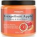 100% Natural Grapefruit Scrub for Face & Body 12 Oz - Powerful Body Scrub Exfoliator with Dead Sea Salt, Vitamin E & Essential Oils - Facial Scrub Cleanser & Daily Moisturizer for All Skin Types