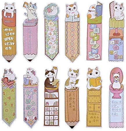Amazon Since19 かわいい猫のしおり しおり 文房具 オフィス用品