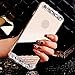 iPhone 6s Case, Tenworld Bling Diamond Mirror Back TPU Soft Back Cover For iPhone 6/6S 4.7inch (Gold)