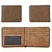 Mens Wallet RFID Blocking Slim&Mini Genuine Leather Wellets for Men wallet Bifold Handmade clip wallet