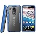 Nexus 5X Case, SUPCASE Google Nexus 5X Case Cover (2015 Release) Unicorn Beetle Series PremiumSlim Hybrid Protective Case / Bumper (Frost/Blue)