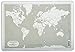 Painless Learning Laminated Educational Placemats for Kids: US Presidents, USA Map, World Map