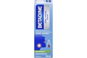 Betadine Sore Throat Spray, 50ml