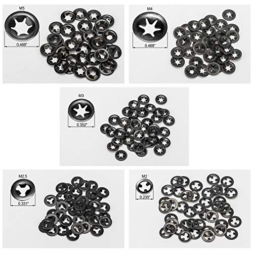4 OIIKI+Internal+Fasteners+Assortment+Washers+40pcs