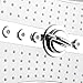 AKDY 9 Inch 4-Spray Multi-Function Rainfall Shower Head & Shower Wand Combo (Chrome - 1.8 GPM)