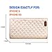 iPhone 6 Case / iPhone 6 Plus Case, Bosam Luxury PU Leather Cross-body Design Girls Purse Cell Phone Case Wallet Folding Cover Card Holder with Little Cosmetic Mirror & Chain Shoulder Strap for Apple iPhone 6 (4.7) Plus (5.5) Respectively (4.7
