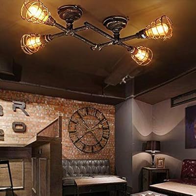 Blzz Retro Industry Chandelier Ceiling Light Creative Vintage