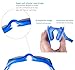 Ssking Swim Goggles- Clear Vision,No Leaking ,Anti Fog,UV Protection ,Electroplate -Goggles + Ear Plugs For Adults, Men, Women, Youth,Kid 5+ (Blue)