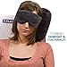 Travelon Luggage Ultra Fleece Travel Pillow And Eye Mask Set, Gray, Small