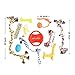 11 Piece Set Dog Puppy Chew Toys - Nearly Indestructible Toys For Dogs To Keep Them Busy and Free of Boredom - Includes Tough Long Lasting Canine Rope Toys, Bones, Rope Ball, and More