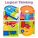 Best Choice Products 97-Piece Marble Maze Run Racetrack Puzzle Construction Game Set STEM Toy w/ 4 Balls