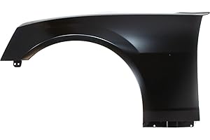 Garage-Pro Front Fender Compatible With 2010-2015 Chevrolet Camaro Primed Steel Driver Side CAPA