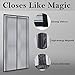MAGZO Magnetic Screen Door Fit Door Size 60 x 96 Inch, Screen Size 62