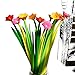 12 packs of Easyinsmile gel ink Black Pens for Student and Office with Different Shape (Narcissus Flower Shape)