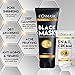 Blackhead Remover Mask,Bamboo Charcoal Peel Off Black Mask,Purifying and Deep Cleansing for All Skin Types with Snail Cream (2.5 fl.oz/ 75ml)