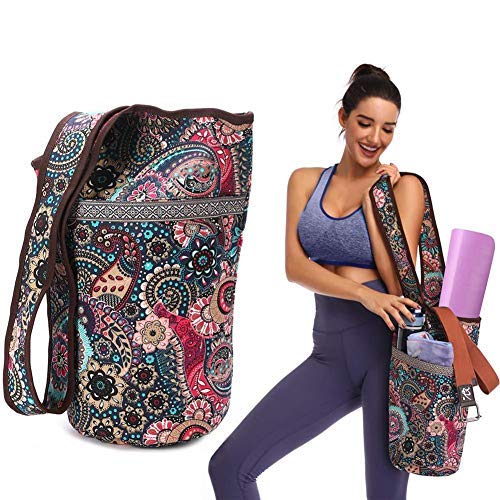 Stronrive Bolsas Esterilla Yoga para Mujeres, Bolsa para ...
