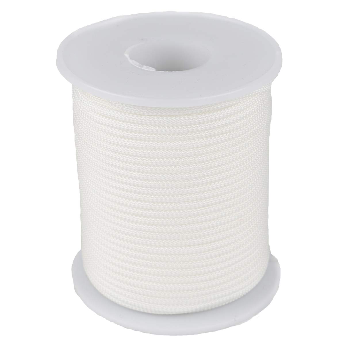 Nylon Twine Cord Thread String for Necklace Bracelet Jewelry Making Crafting Accessories (White, 2mm-98feet)