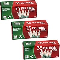 Noma/Inliten 35-Count Clear Christmas Light Set 3 Pack